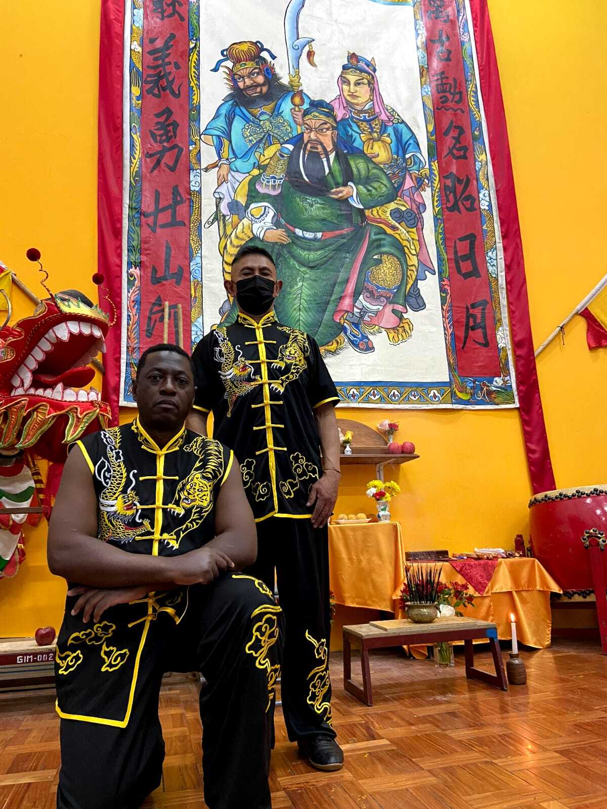 GM Poon Wai Sanchez and his disciple Sifu Claudio Vicente GM Poon Wai Sanchez and his disciple Sifu Claudio Vicente